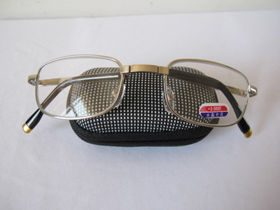 【廠家直銷 老花鏡 折疊老花鏡 人造天然水晶 金屬 高清晰】價(jià)格,廠家,圖片,框架眼鏡,臺州市椒江華凱眼鏡廠-